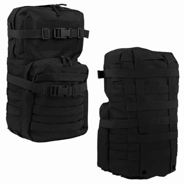 Molle rugzak. Diverse kleuren - Zwart