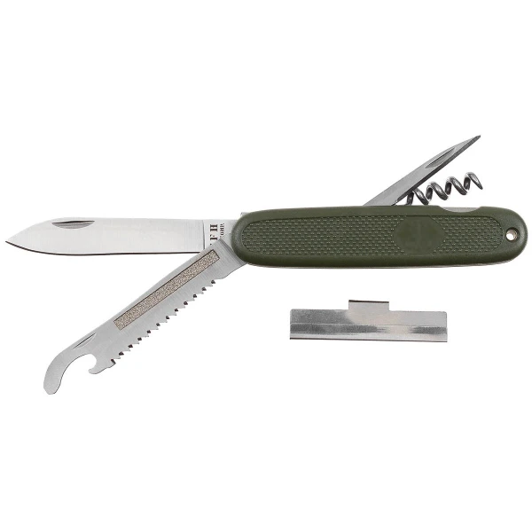 Duits zakmes OD Groen - Multifunctioneel - Multi tool