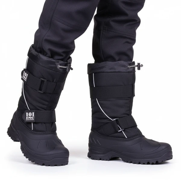 Snowboots zwart 101 INC | Cold weather boots | Thinsulate - 47