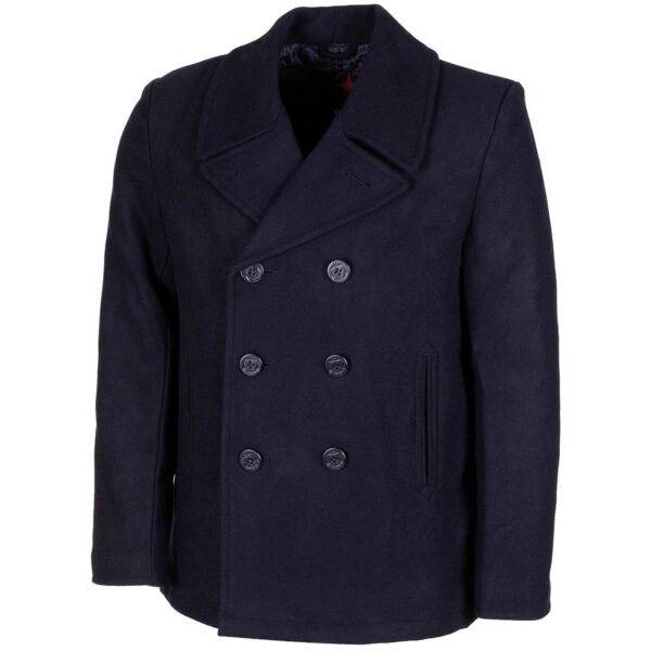 Pea Coat US | Marinejas Blauw | MFH