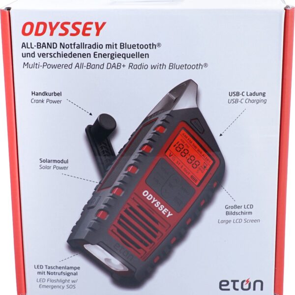 Eton Odyssey DAB+ | Noodradio Opwindbaar