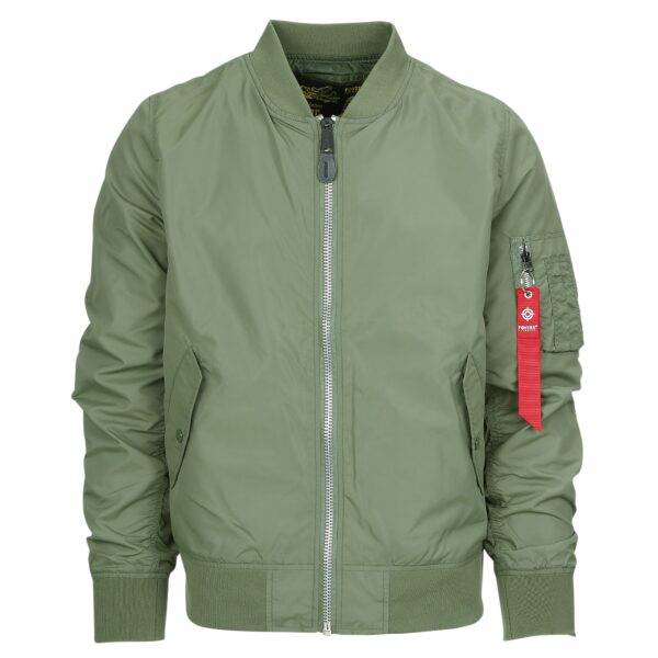 MA-1 zomer bomber jack. Diverse kleuren - XXXL, Groen