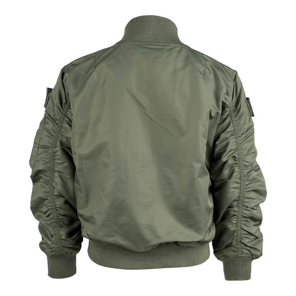 Kinder F-35 Flight Jacket | Groen | Fostex Garments - Afbeelding 4