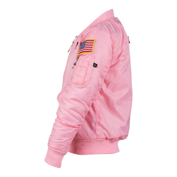 Kinder MA-1 Flight Jacket | Roze | Fostex Garments