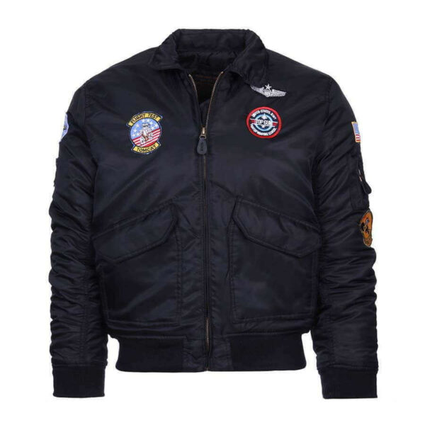 Kinder CWU flight jacket | Diverse kleuren - XXL, Zwart