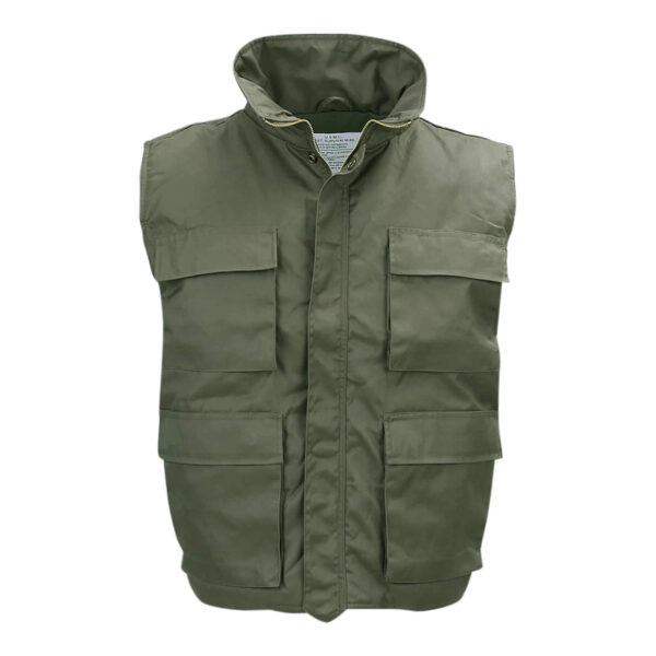 Groene Bodywarmer - Fostex Garments Mannen Bodywarmer - S, Groen