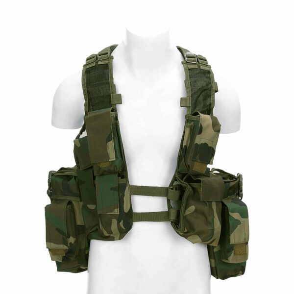 Tactical vest. Diverse kleuren - Woodland