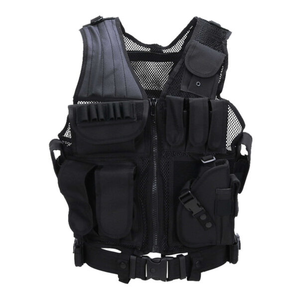 Tactical vest Predator. Diverse kleuren - Zwart