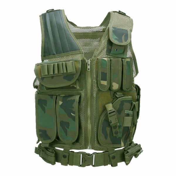 Tactical vest Predator. Diverse kleuren - Woodland