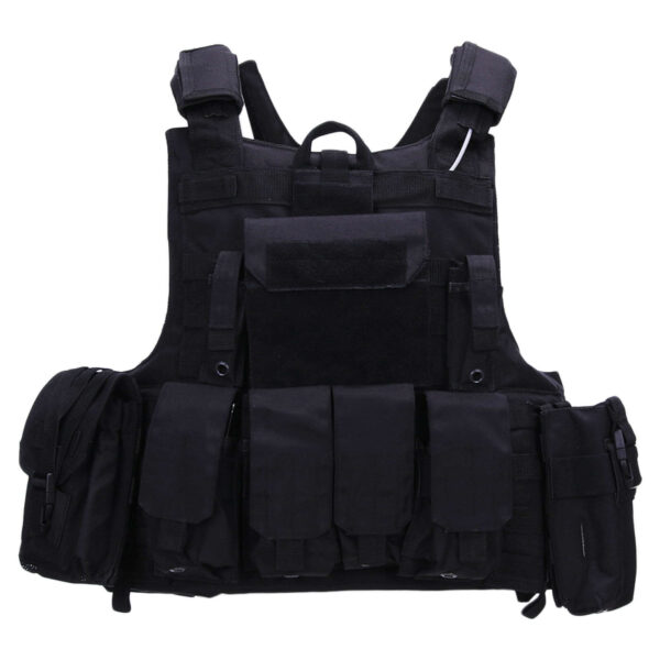 Tactical vest raptor. Diverse kleuren - Zwart