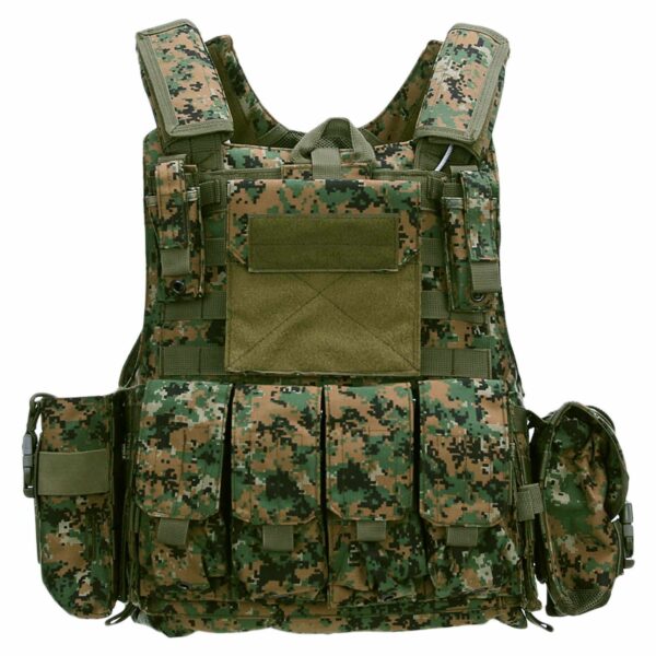 Tactical vest raptor. Diverse kleuren - Digital camo