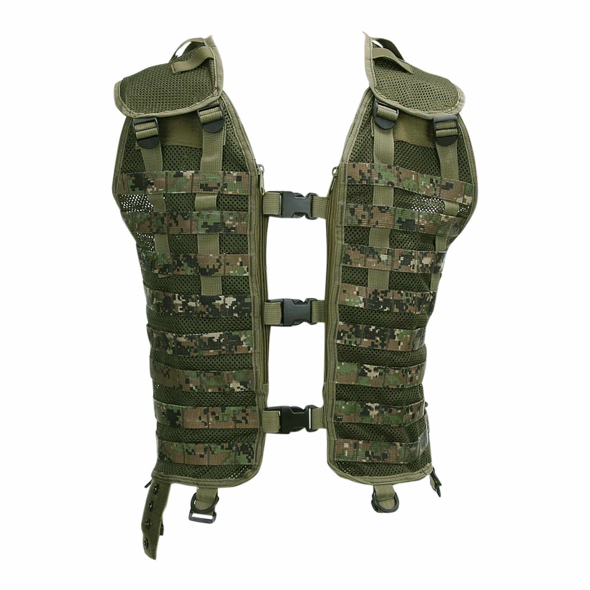 Vest molle system. Diverse kleuren