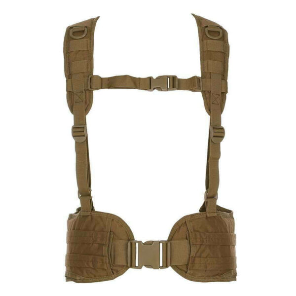 Tactical belt with harnas. Diverse kleuren - Coyote