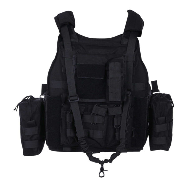 Tactical vest Ranger LQ14122. Diverse kleuren - Zwart