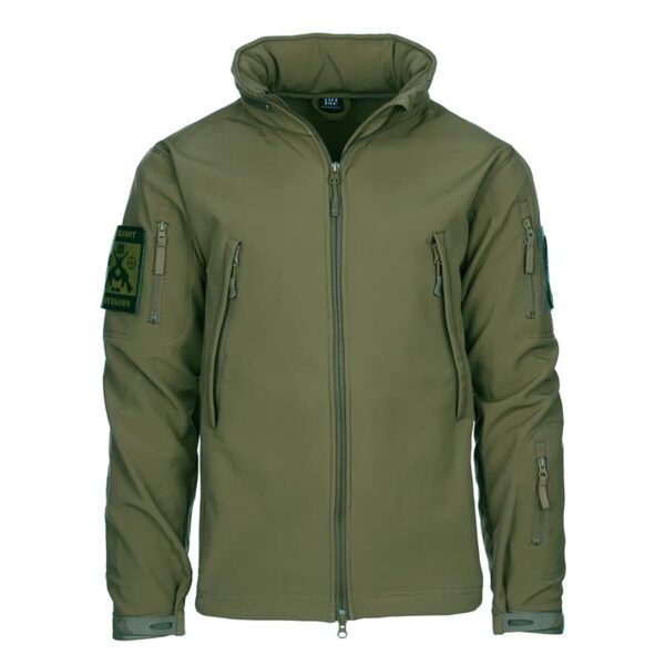 Softshell jack tactical. Diverse kleuren - XXL, Groen