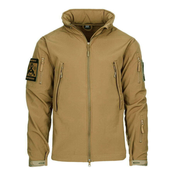 Softshell jack tactical. Diverse kleuren - L, Khaki