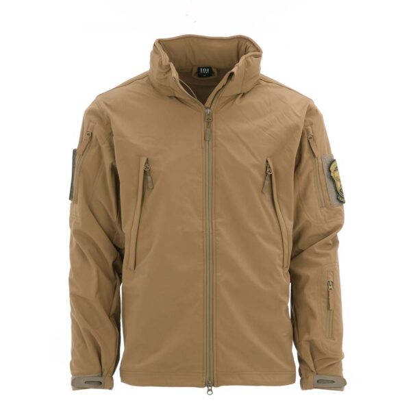 Soft shell jack tactical summer version. Diverse kleuren - XL, Khaki