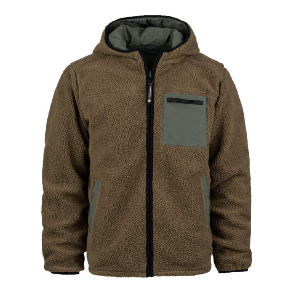 Sherpa Jas - Reversible Sherpa - Softshell Jas - L, Coyote/Ranger