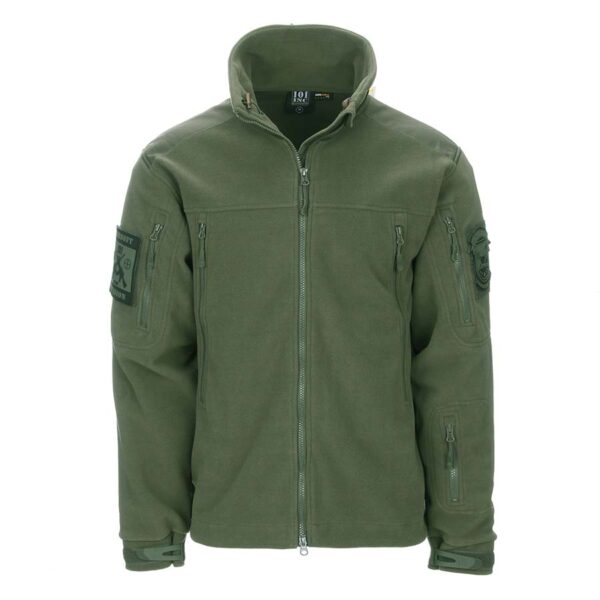 Heavy duty fleece vest with hoodie. Diverse kleuren