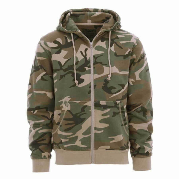 Hoodie met rits sluiting - XS, Woodland