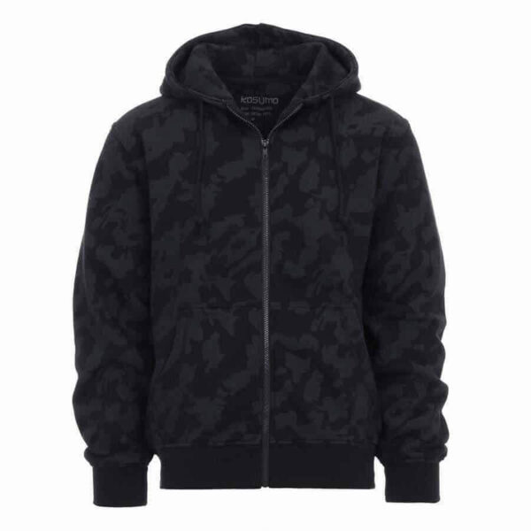 Hoodie met rits sluiting - XXS, Night camo