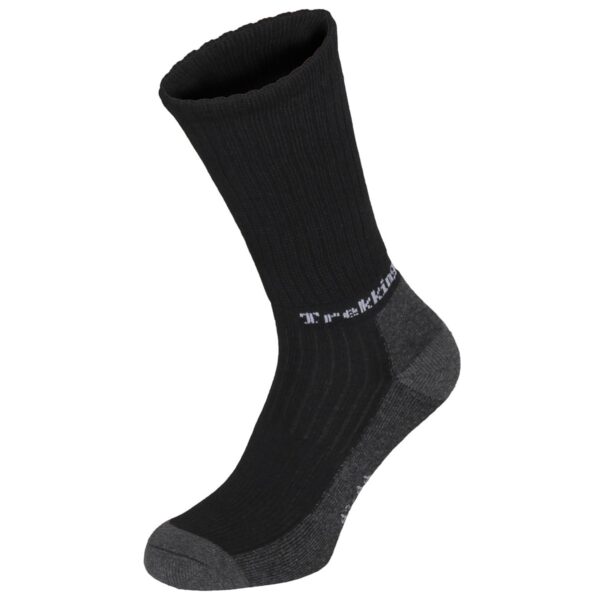 Wandelsokken ‘Lusen’ met Badstofzool – Zwart | Fox Outdoor