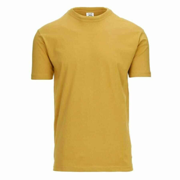 T-shirt fostee. Diverse kleuren - XXXL, Mosterd