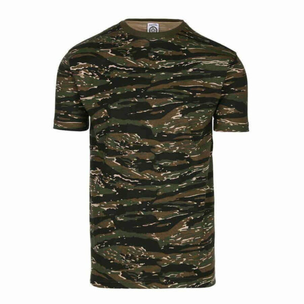 T-shirt fostee camo. Diverse kleuren - XXXS, Tiger stripe