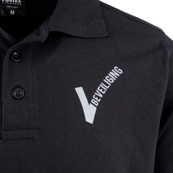 Beveiliging polo V-logo - Afbeelding 3