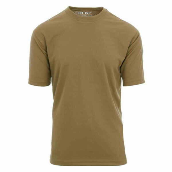 Tactical t-shirt Quick Dry. Diverse kleuren - XL, Coyote