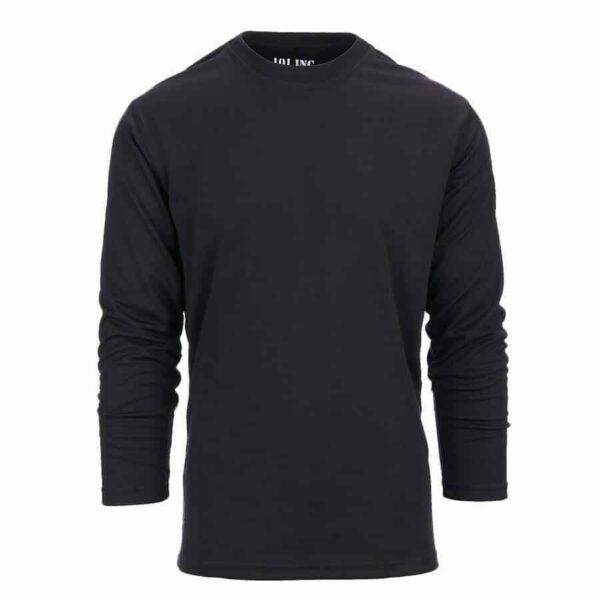 Tactical Longsleeve Quick Dry. Diverse kleuren - S, Zwart