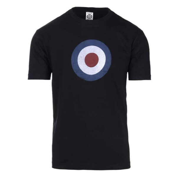 T-shirt RAF vintage. Diverse kleuren - XXL, Zwart