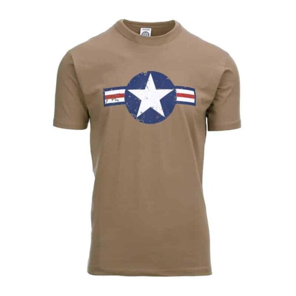 T-shirt WW II coyote - XXL, Coyote