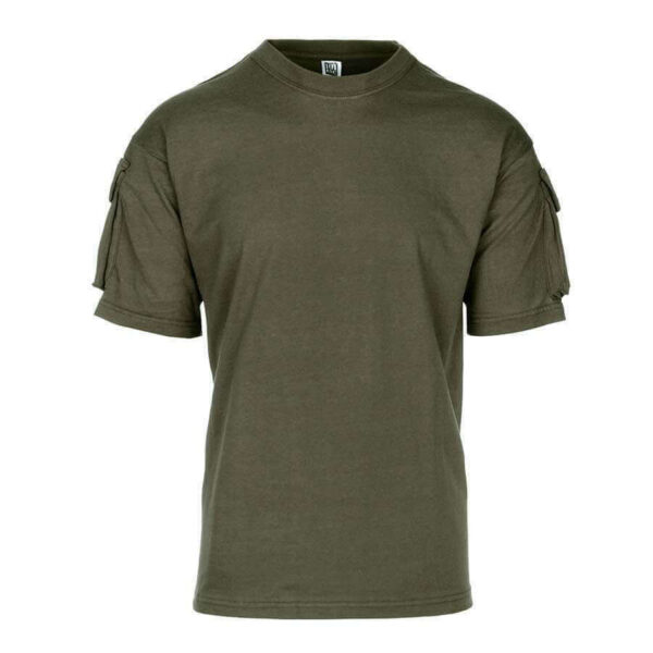 T-shirt tactical pocket. Diverse kleuren - XXXL, Groen