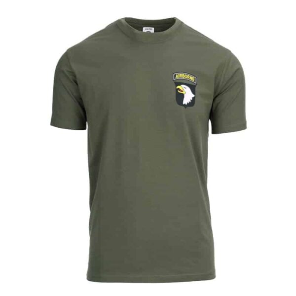T-shirt 101st Airborne - XXL, Groen