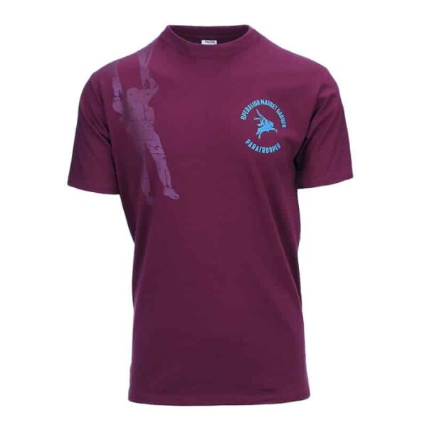 T-shirt Pegasus Paratrooper - S, Bordo