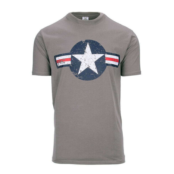 T-shirt WWII Air Force - S, Grijs