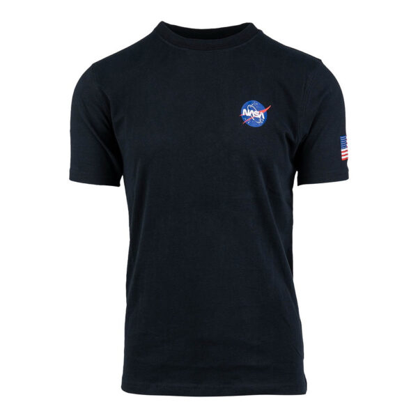 T-shirt NASA - Zwart | Fostex Garments