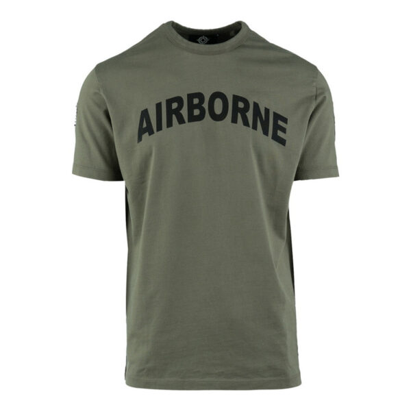 Premium t-shirt 101st Airborne. Diverse Kleuren - S, Groen