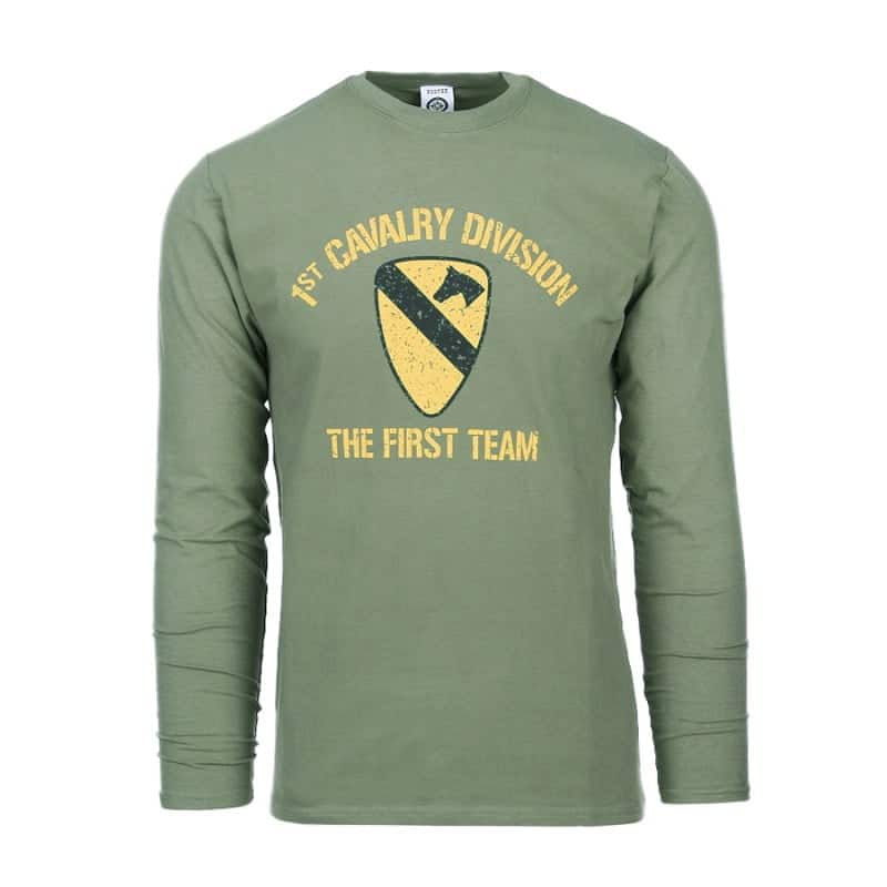 Longsleeve First Cavalry Division | Fostex WWII Series