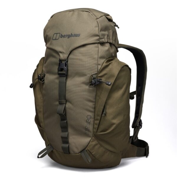 Berghaus 24/7 – Compacte 30L Rugtas met Regenhoes - Arrow 30 - Groen