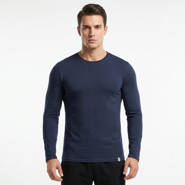 Basic Longsleeve | Shirt met Lange Mouwen | M-Tac | Meerdere kleuren - Dark Navy Blue, XXXL