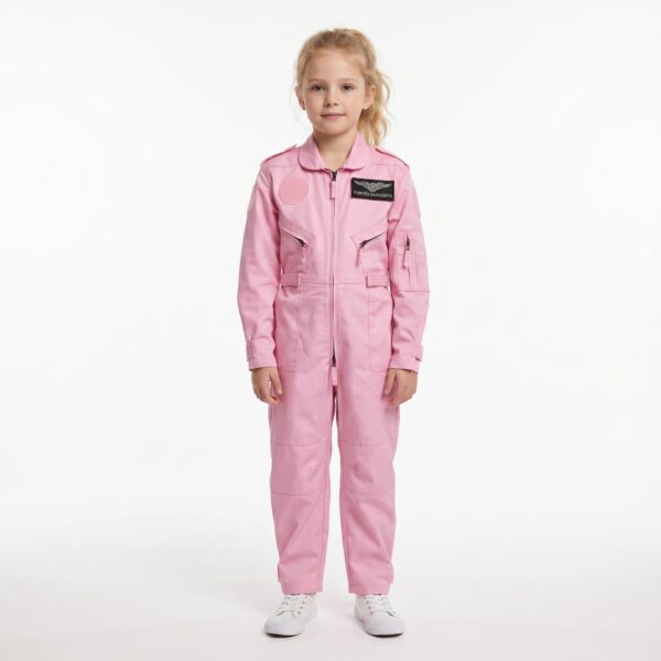 Piloten overall - Kinderen | Roze | Fostex Garments - M