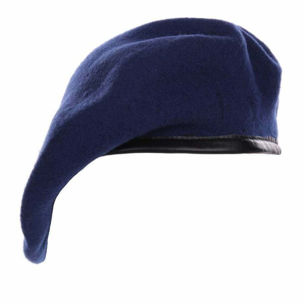 Baret 100% wol. Diverse kleuren - 55, KM Blauw