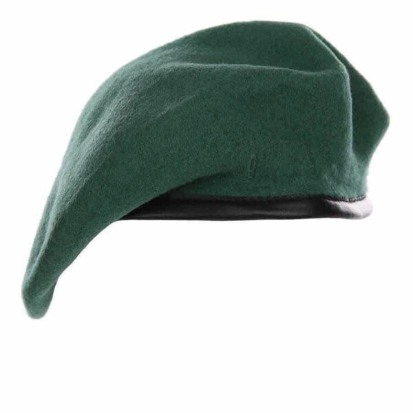 Baret 100% wol. Diverse kleuren - 59, Commando Groen