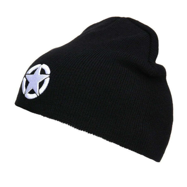 Beanie Allied Star. Diverse kleuren - Zwart