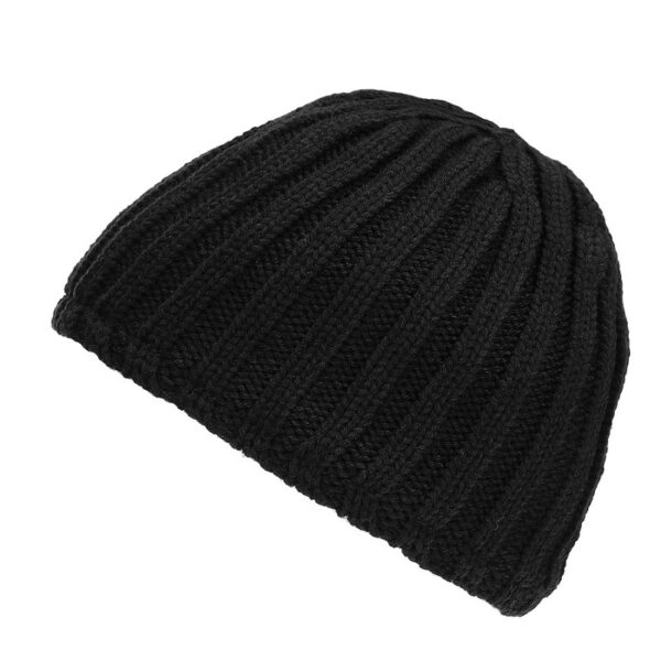 Beanie heavy knit. Diverse kleuren - Zwart