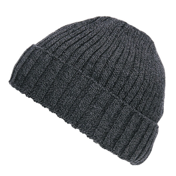 Beanie muts - Grof - Fleece voering - Unisex  Diverse kleuren - Grijs
