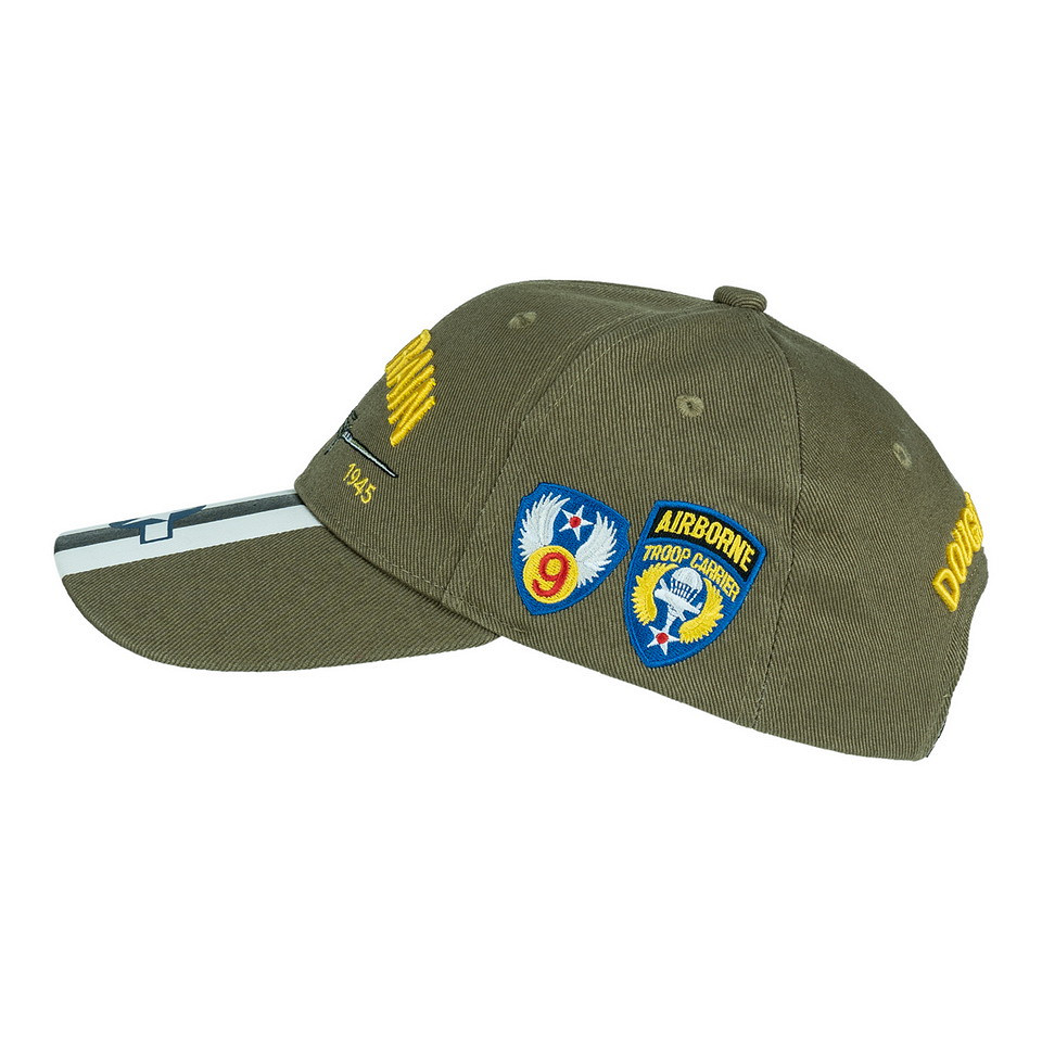 Baseball Cap - Pet | C-47 Skytrain | Groen | Fostex Garments - Afbeelding 2
