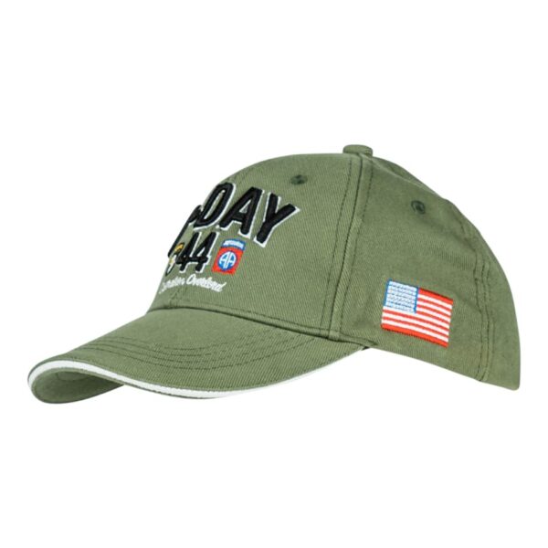 Baseball cap D-Day Normandië Diverse Kleuren - Groen